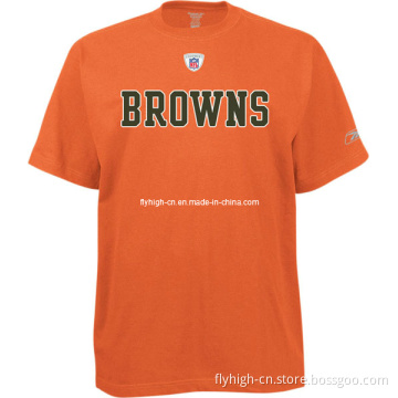 Orange Round Neck T Shirt (024)